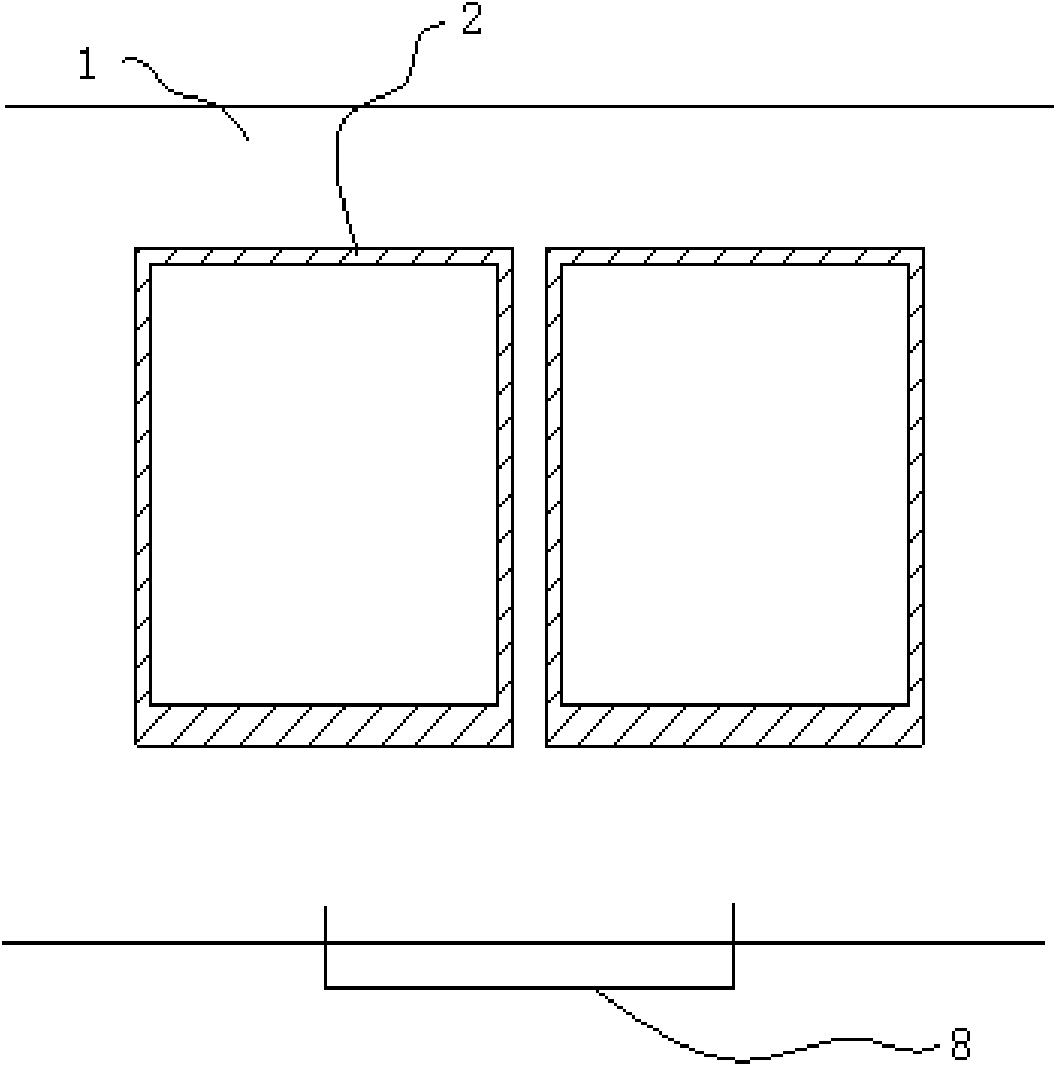 Combined nesting die-cutting process