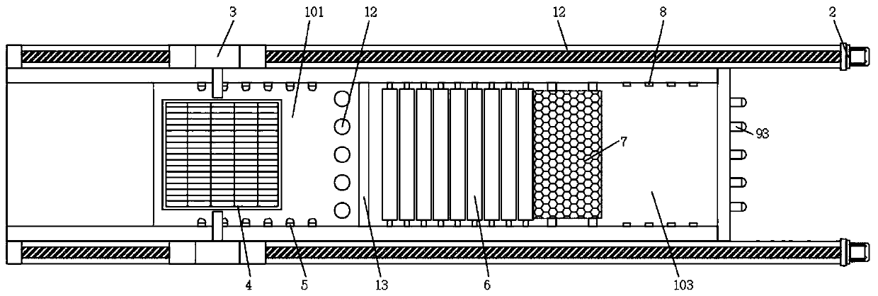 Oil removing and degreasing device and method for heat treatment production line