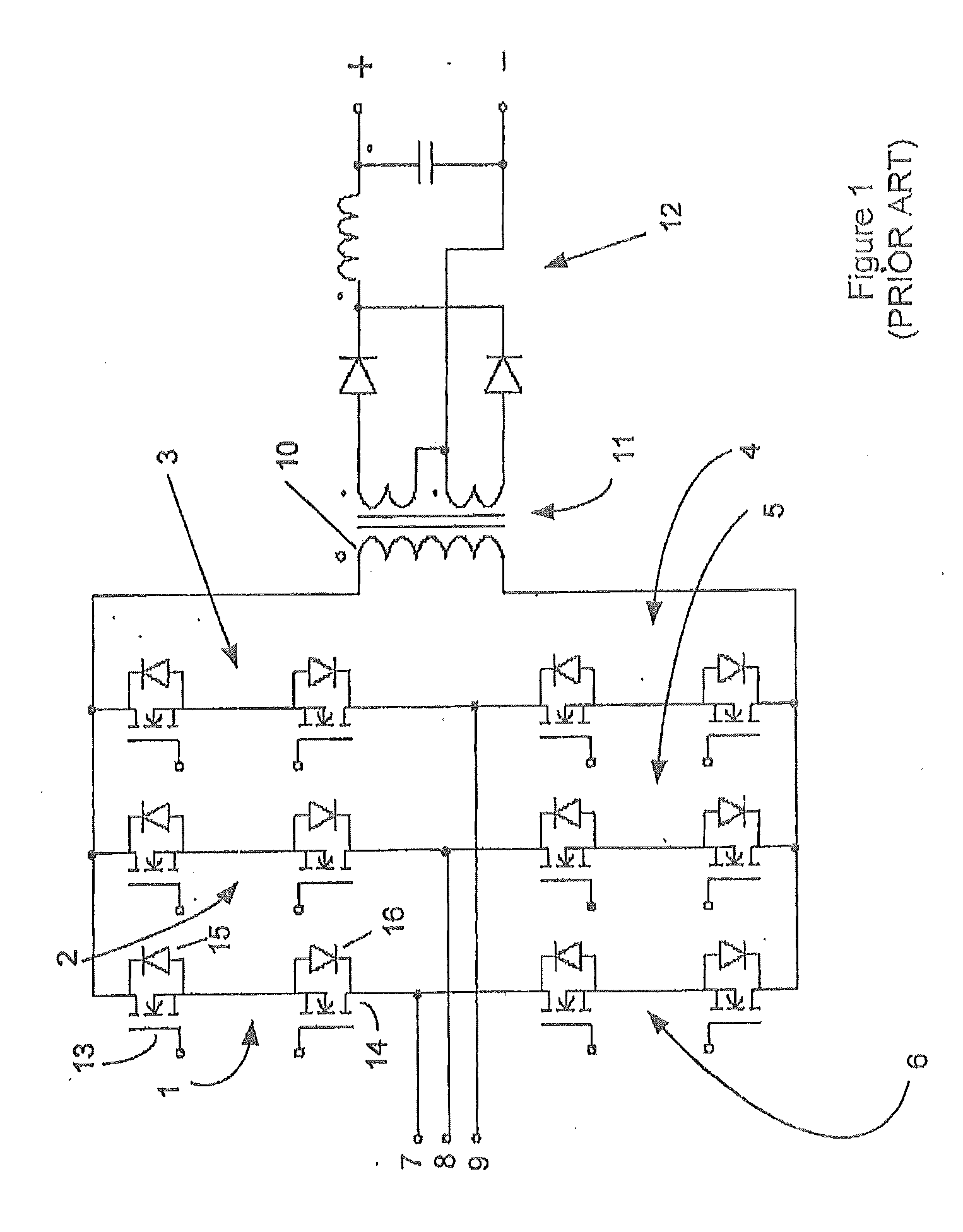 Cyclo-converter and methods of operation