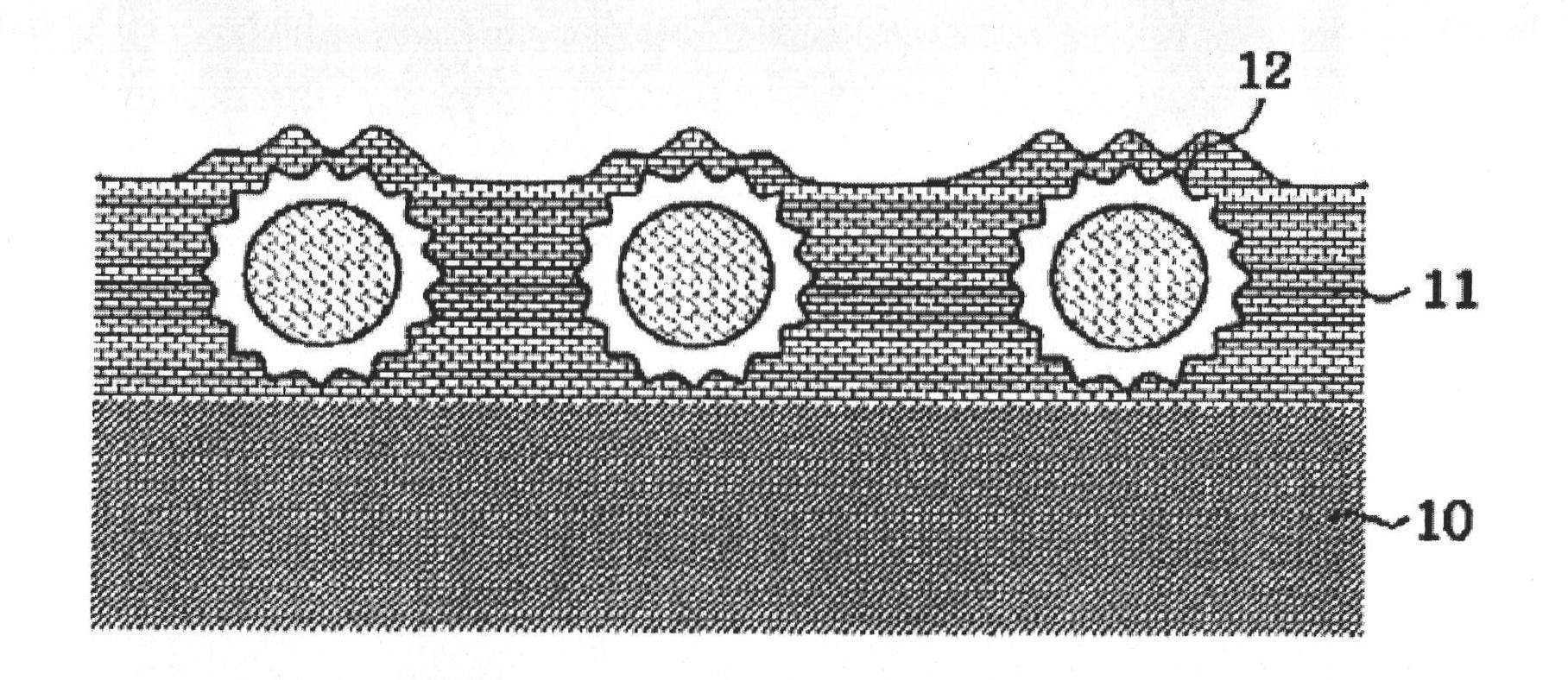 Anti-dazzling film, production method of anti-dazzling film, polarizing plate using anti-dazzling film and display device with polarizing plate