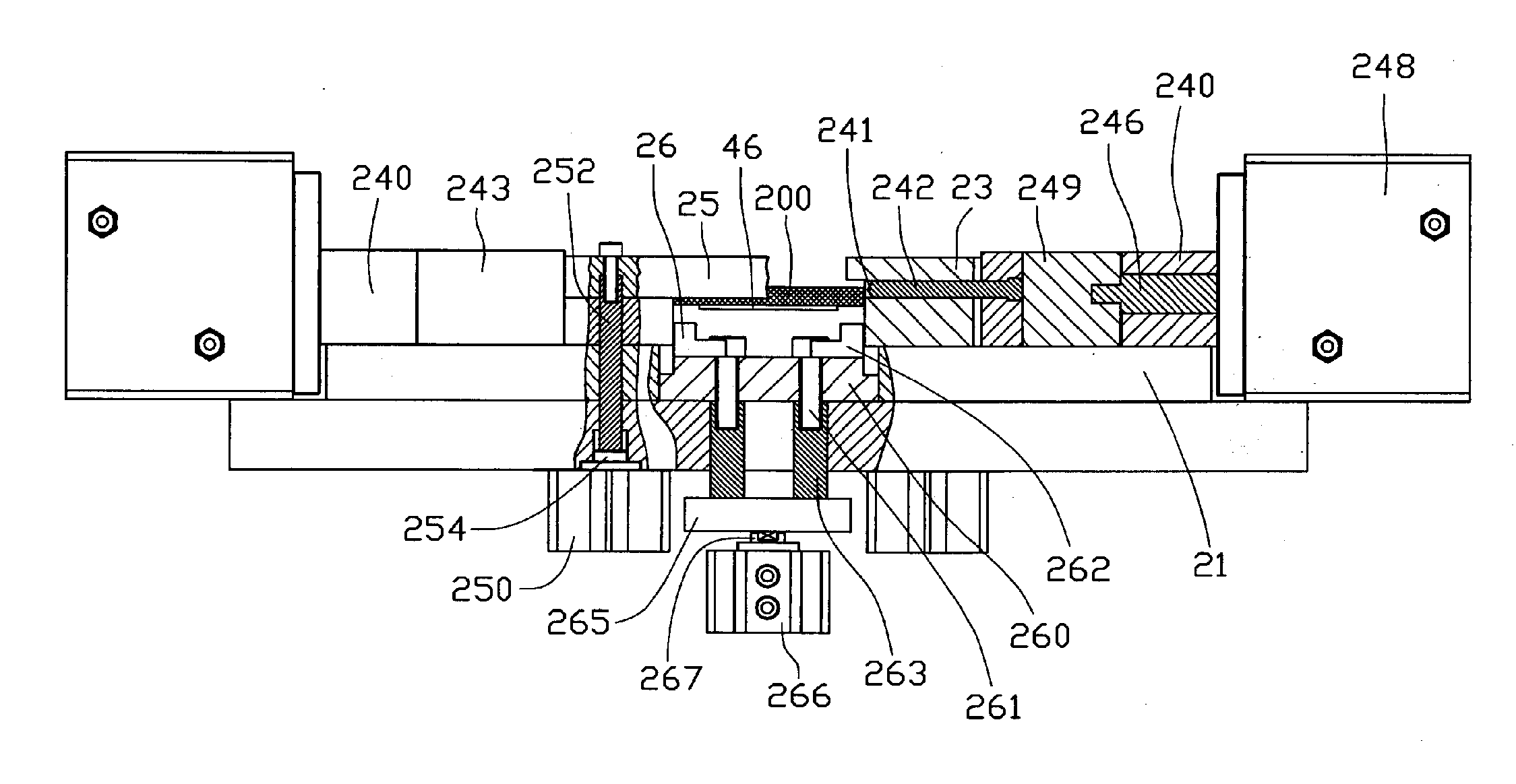 Automatic dotting machine for manufacture of heat sink for electronic component