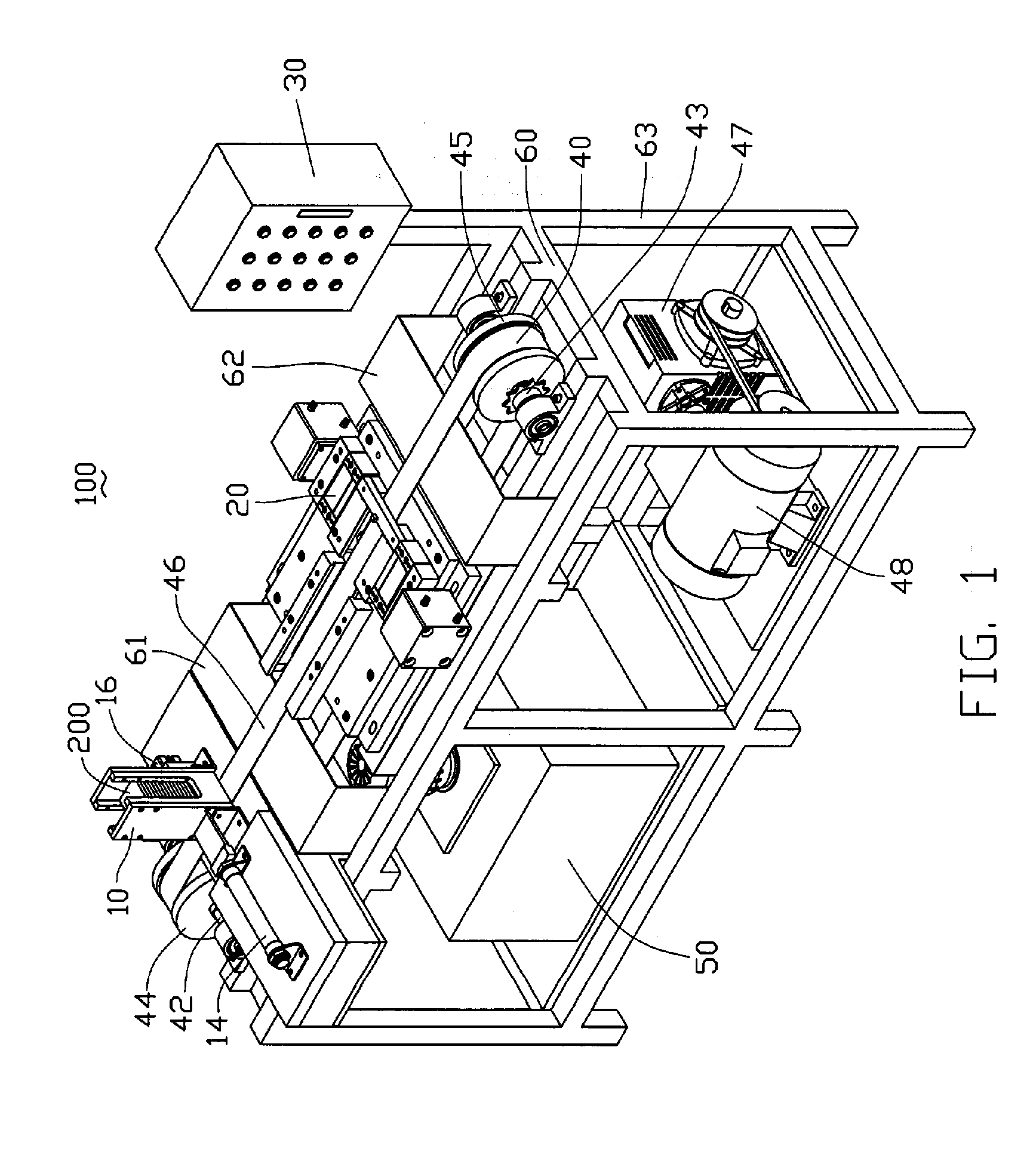 Automatic dotting machine for manufacture of heat sink for electronic component