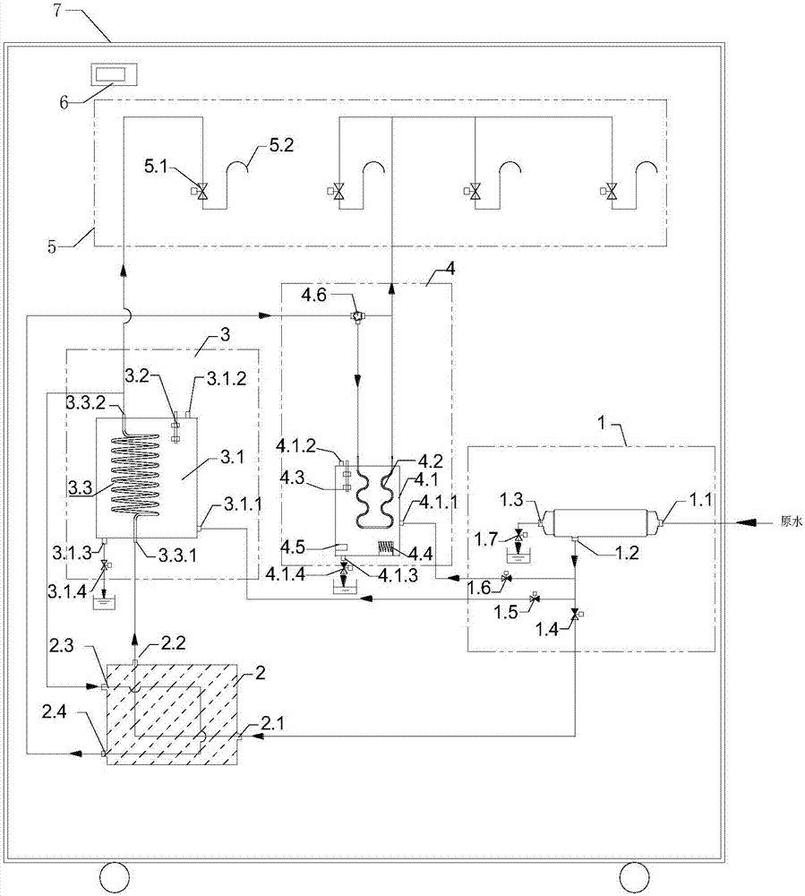 Energy storage quick-heating drinking apparatus