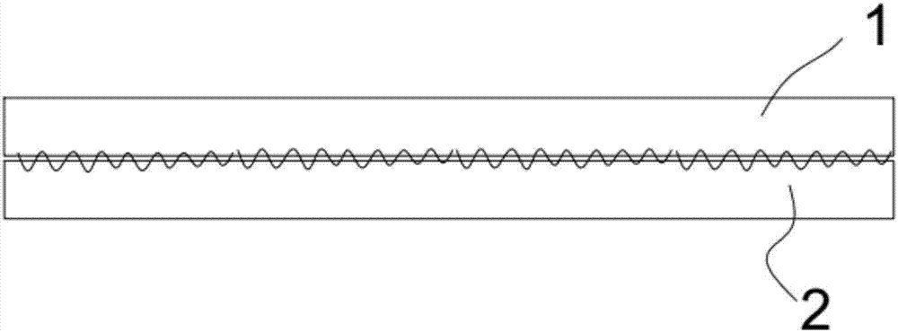 Novel composite air vortex spinning fabric and processing process thereof