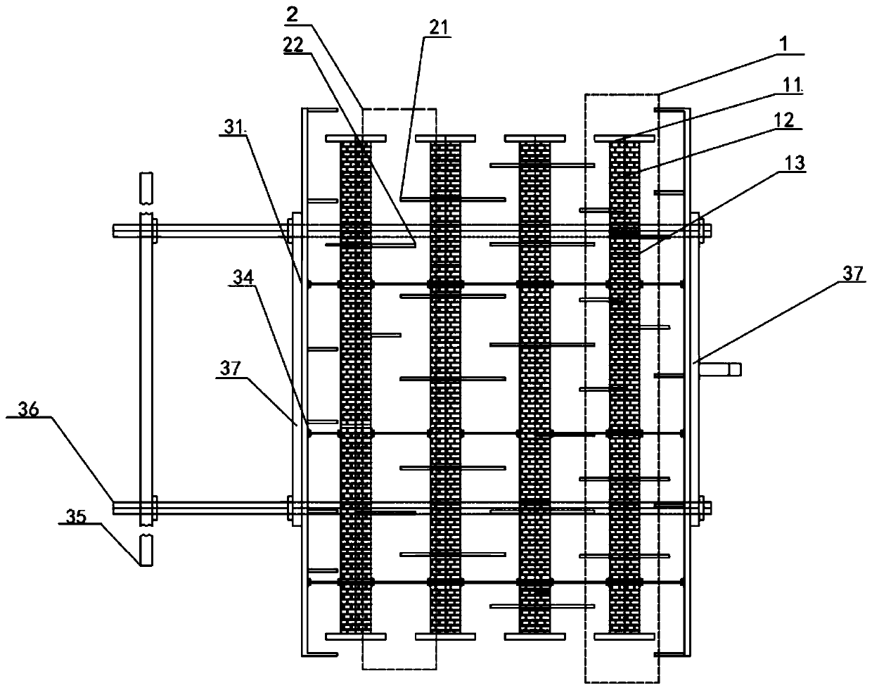 Metal in-situ protection device and method based on deep-sea microorganisms and sediments