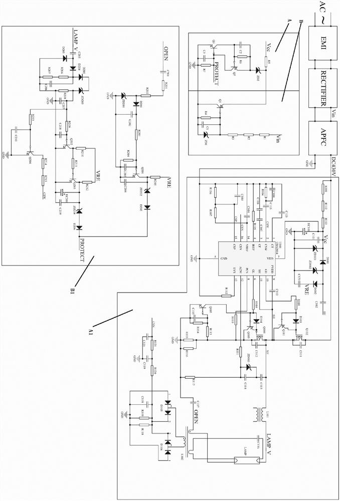 A self-locking circuit and its matched fast unlocking circuit after self-locking occurs