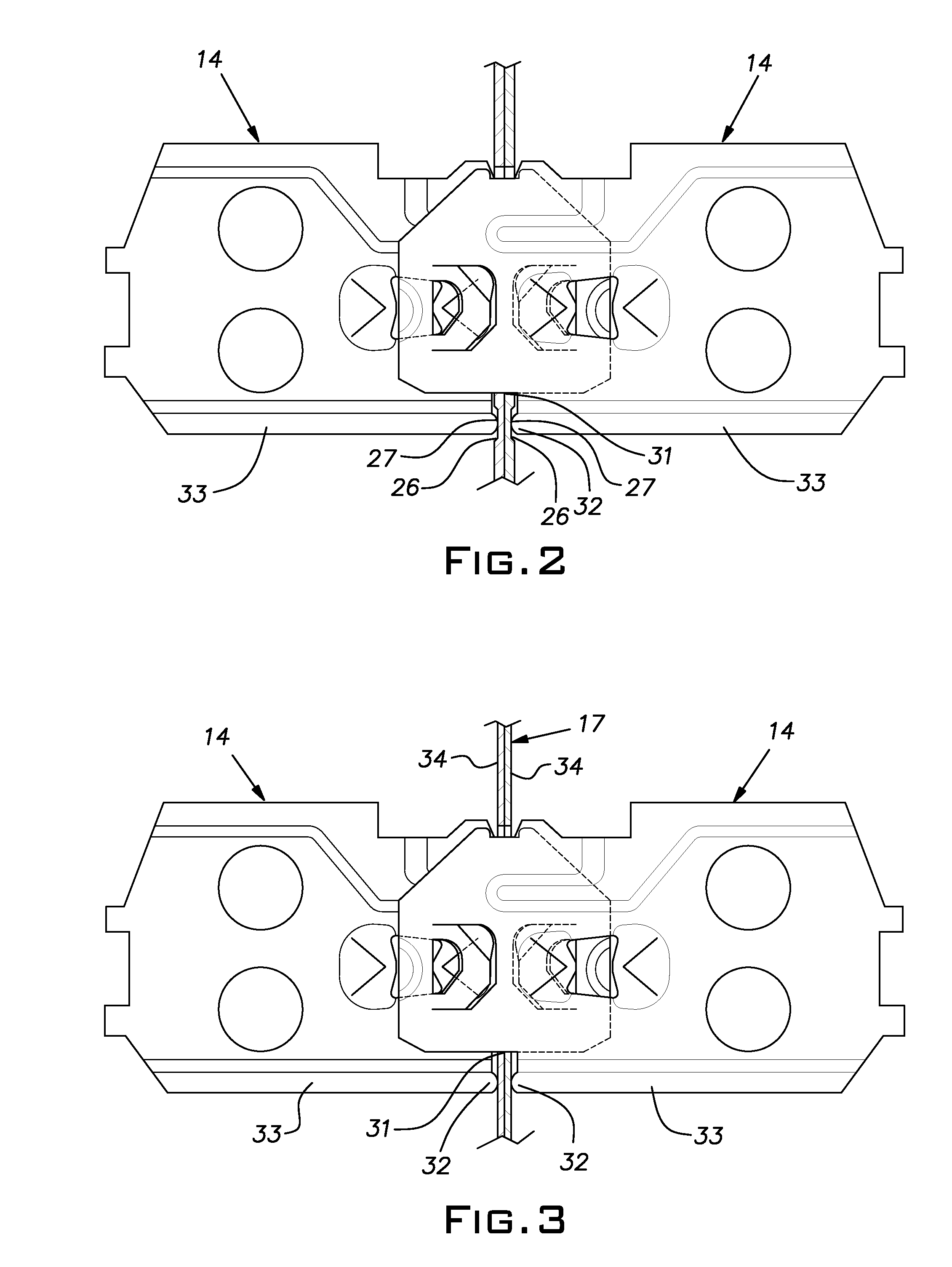 Clip connection