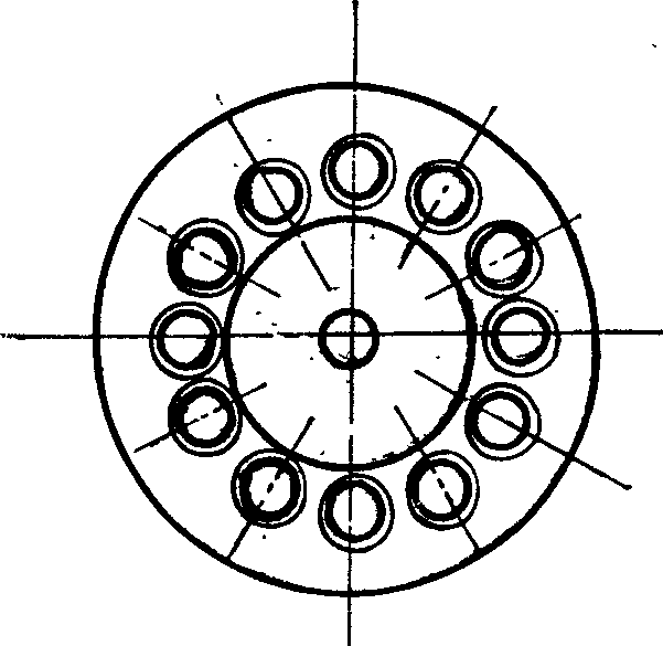 Integrated high temperature high efficiency soundwave and blower and its producing method