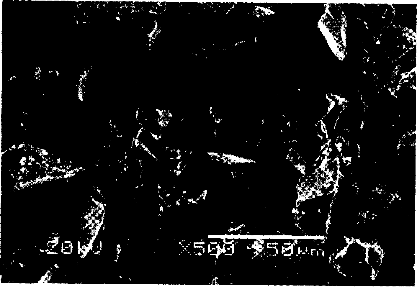 Surface treatment method for hydrogen-storing alloy powder