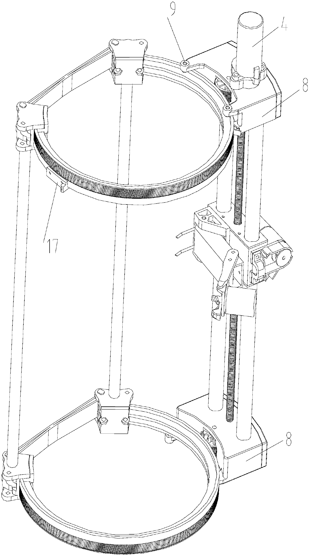 Rubber tapping machine and rubber tapping method