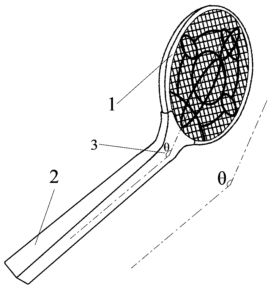 Electronic mosquito swatter