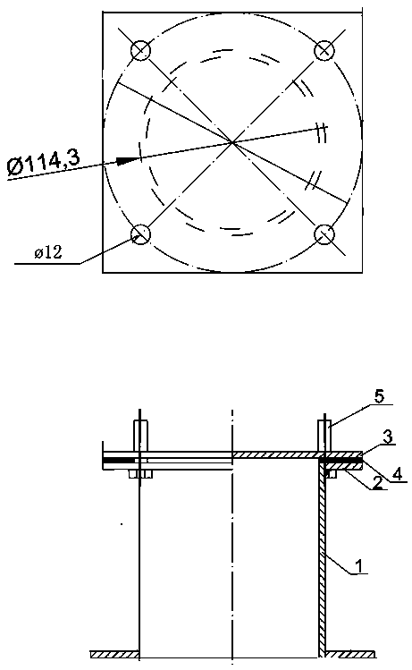 Overpressure preventing device for pump box of air separation plant