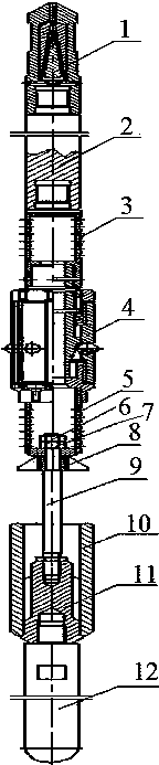 A split-type plunger steel wire drainage device