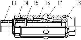 A split-type plunger steel wire drainage device