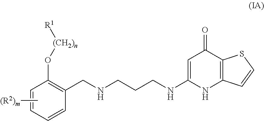 Substituted phenylether-thienopyridone compounds with antibacterial activity