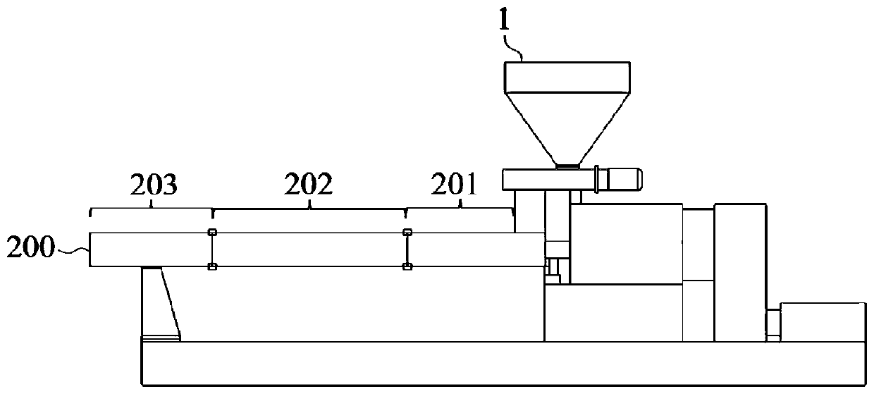 Screw extruder and method for regenerating rubber by adopting screw extruder