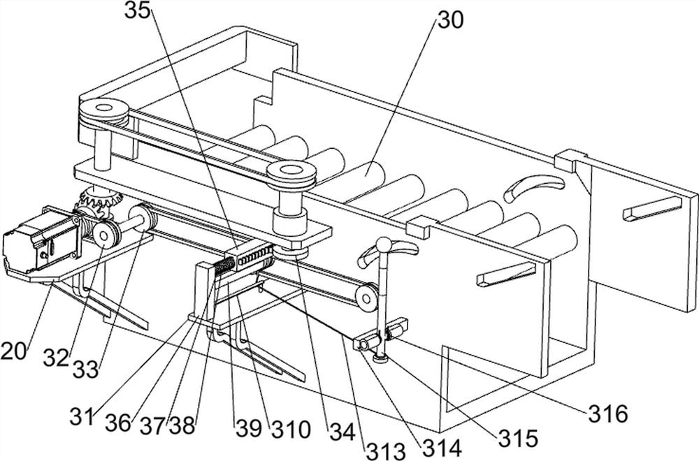 A rice cake forming and printing equipment