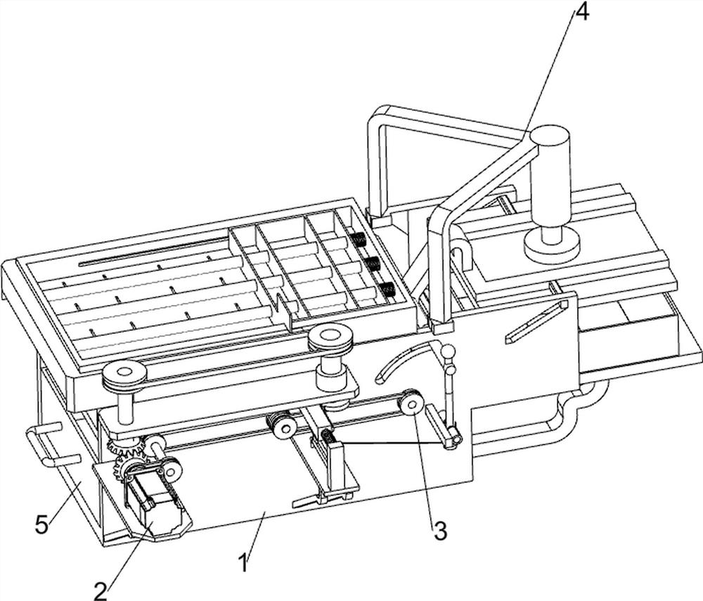 A rice cake forming and printing equipment