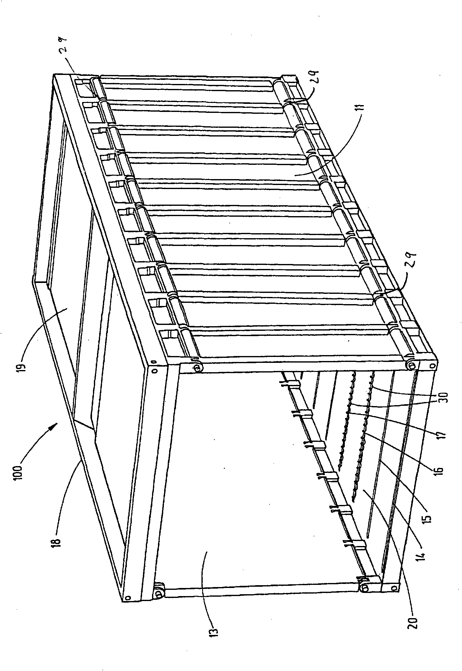 Folding container