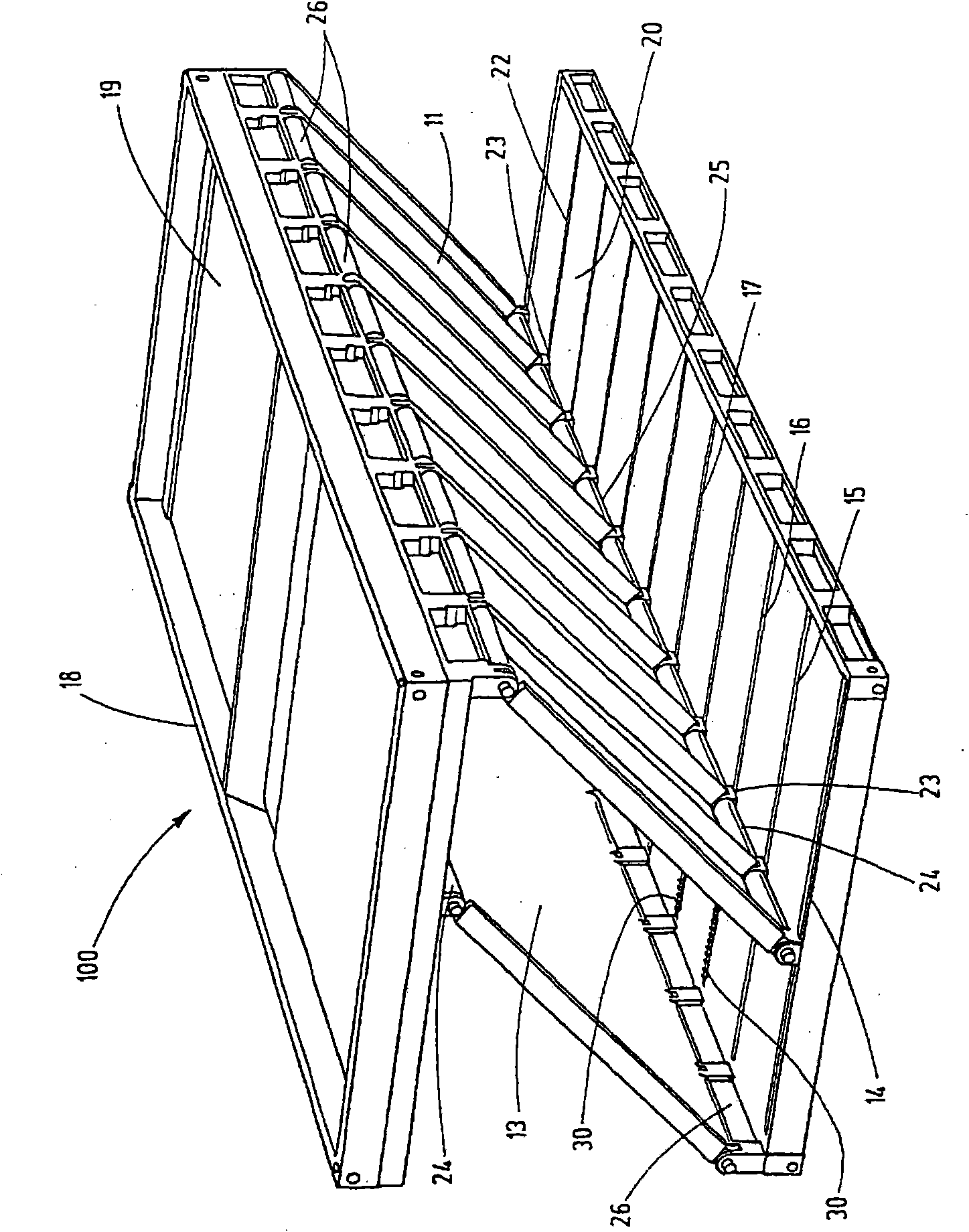 Folding container