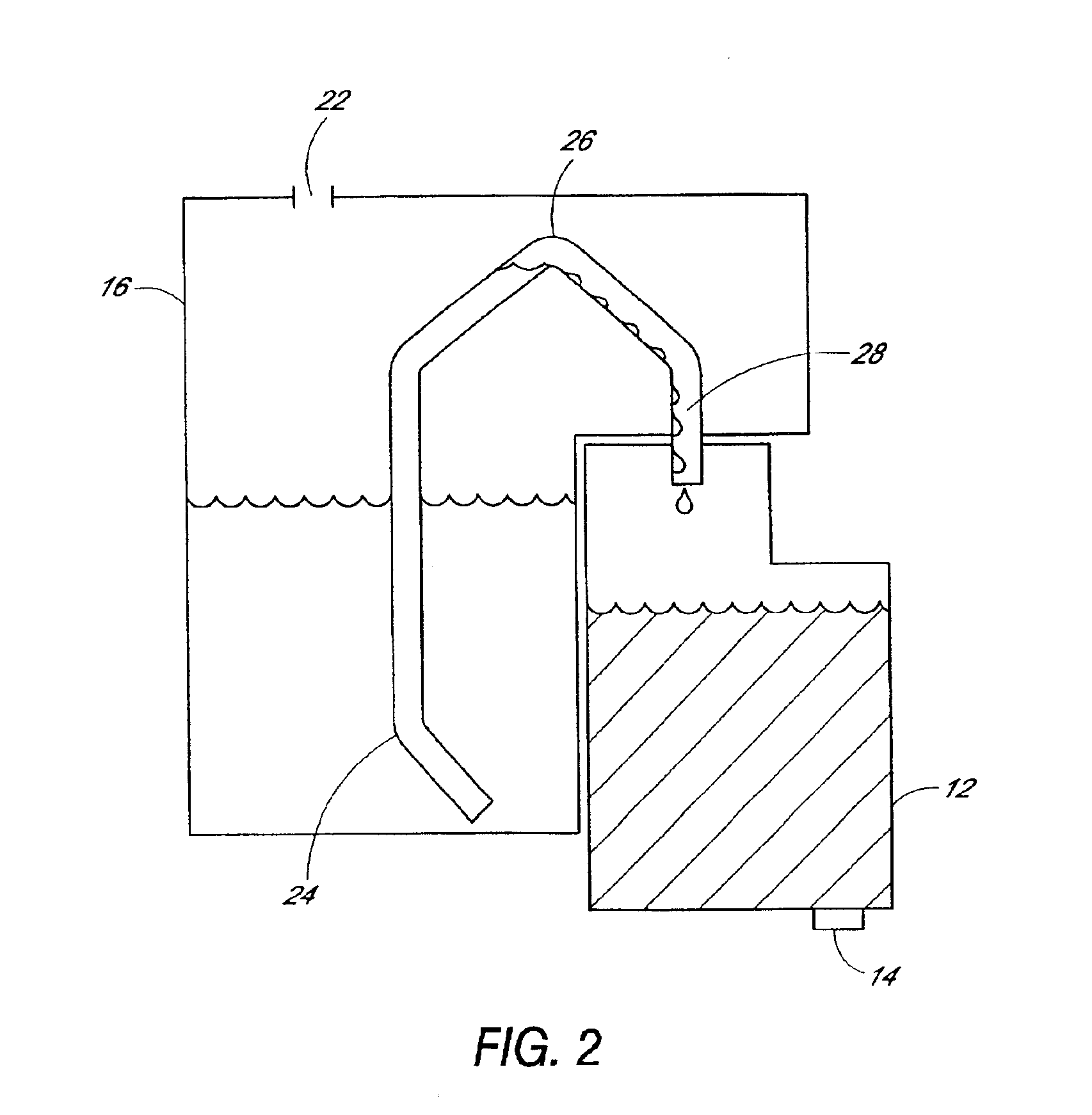 Replaceable ink jet supply with anti-siphon back pressure control