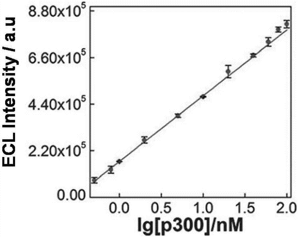 Construction of electrochemical luminescence sensor for detecting acetyltransferase activity