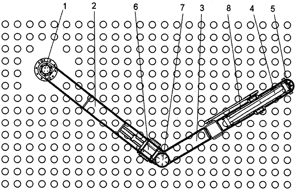 A tank clearing device