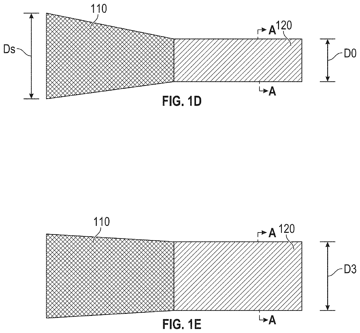 Devices with dimensions that can be reduced and increased in vivo, and methods of making and using the same