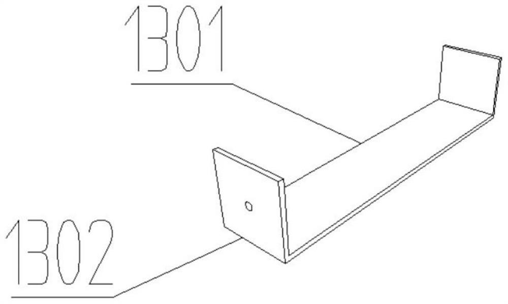 Fabricated wall and mounting process thereof