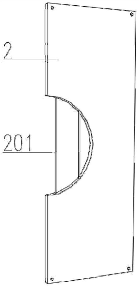 Fabricated wall and mounting process thereof