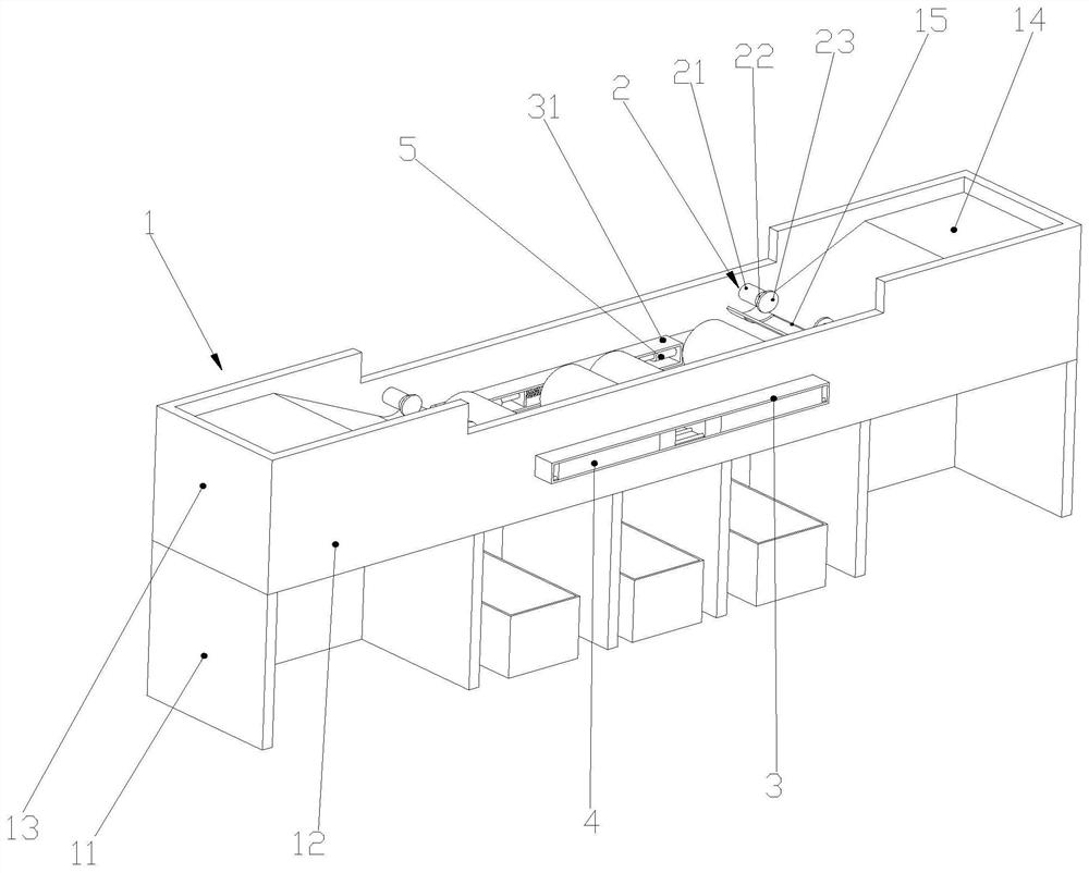 A kind of anti-counterfeit label film sticking equipment