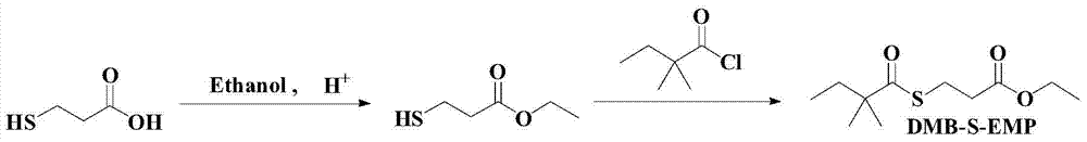 Preparation method of simvastatin side chain acyl donor