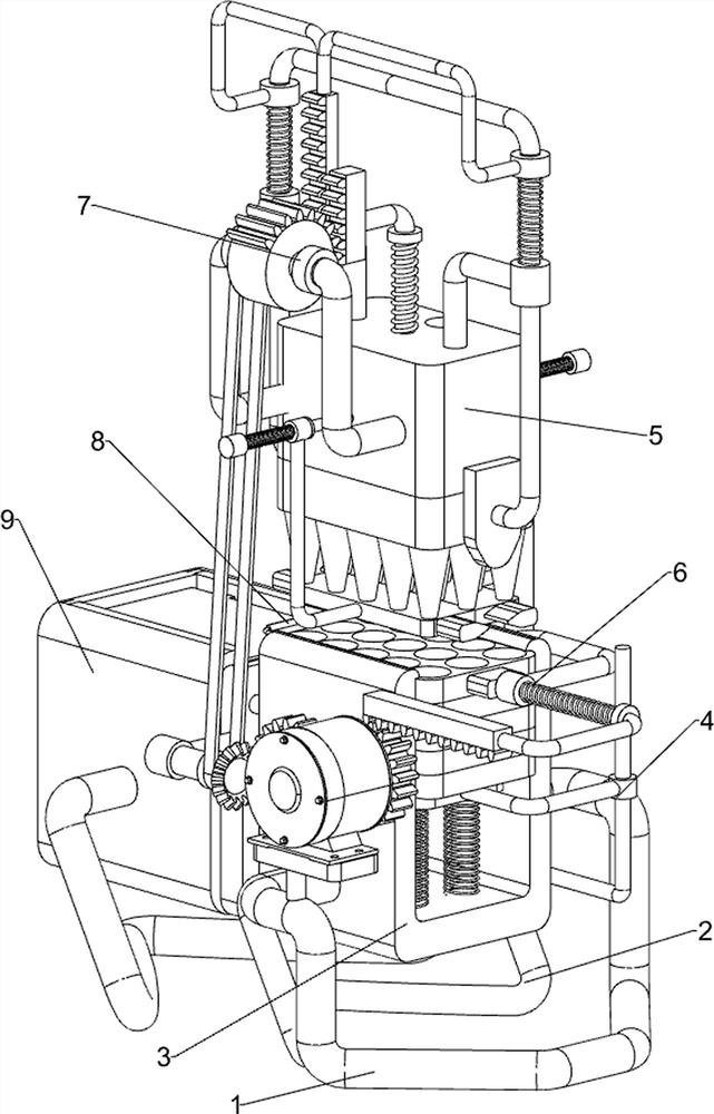 Round biscuit making machine