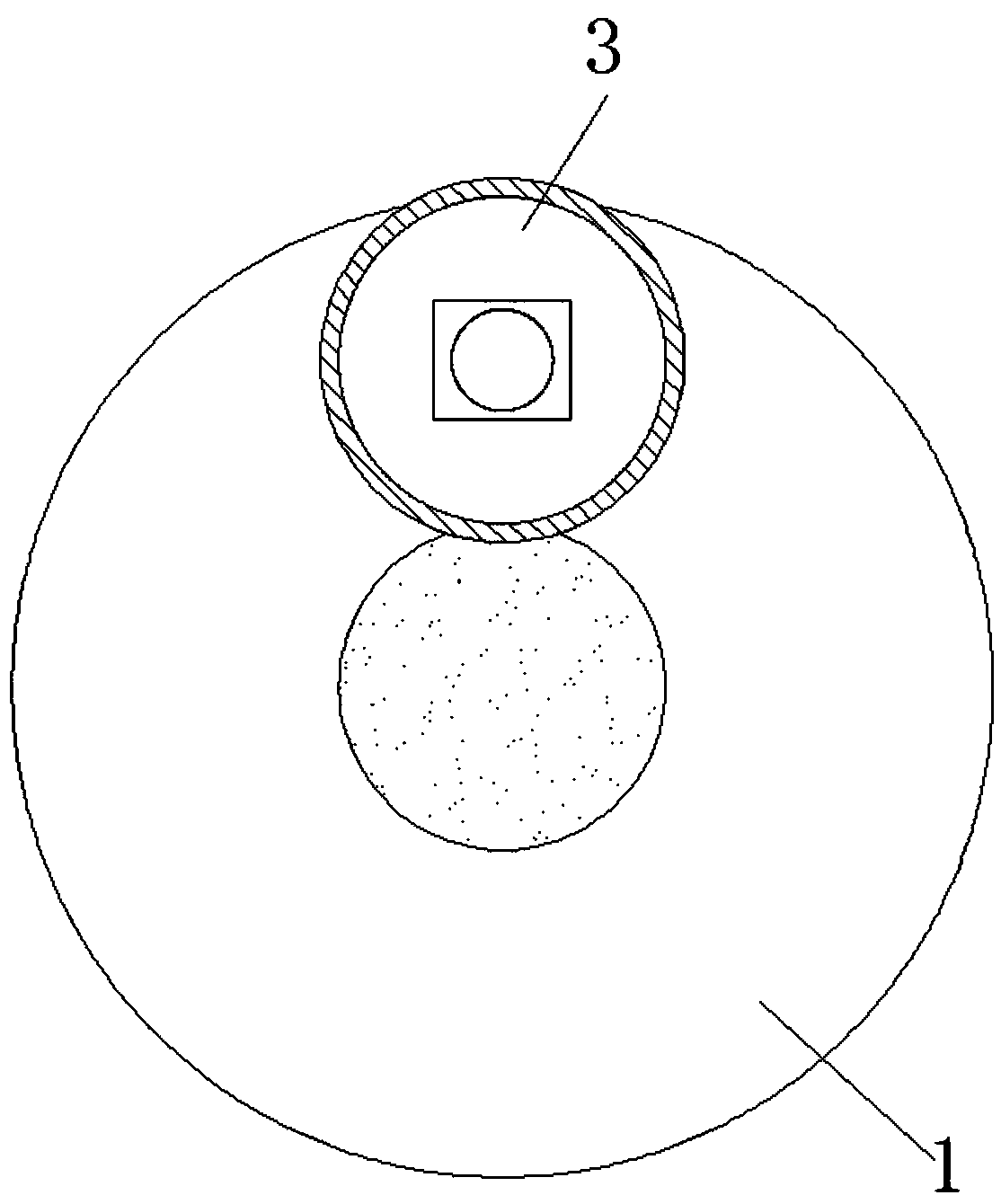 Soil detection device convenient for collecting soil