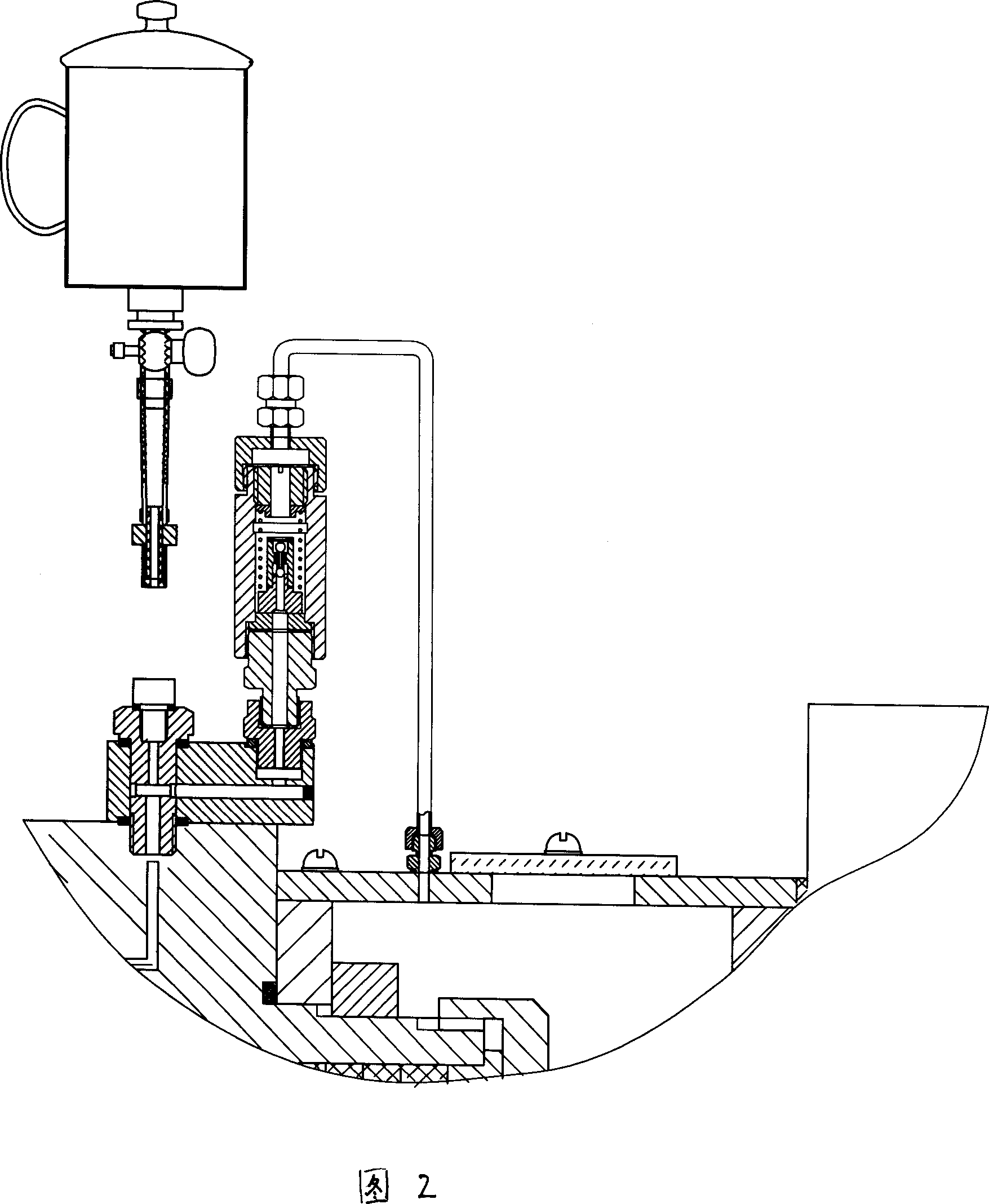 High-pressure hydraulic diaphragm metering pump