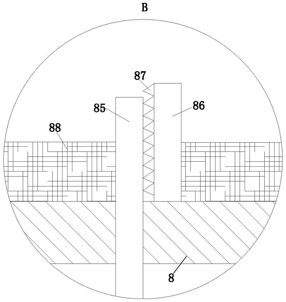 A series combined concrete utility pole