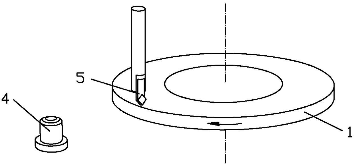 Abrasive scratching and quick stop test method for cbn tool pre-repaired ferrous metal specimens