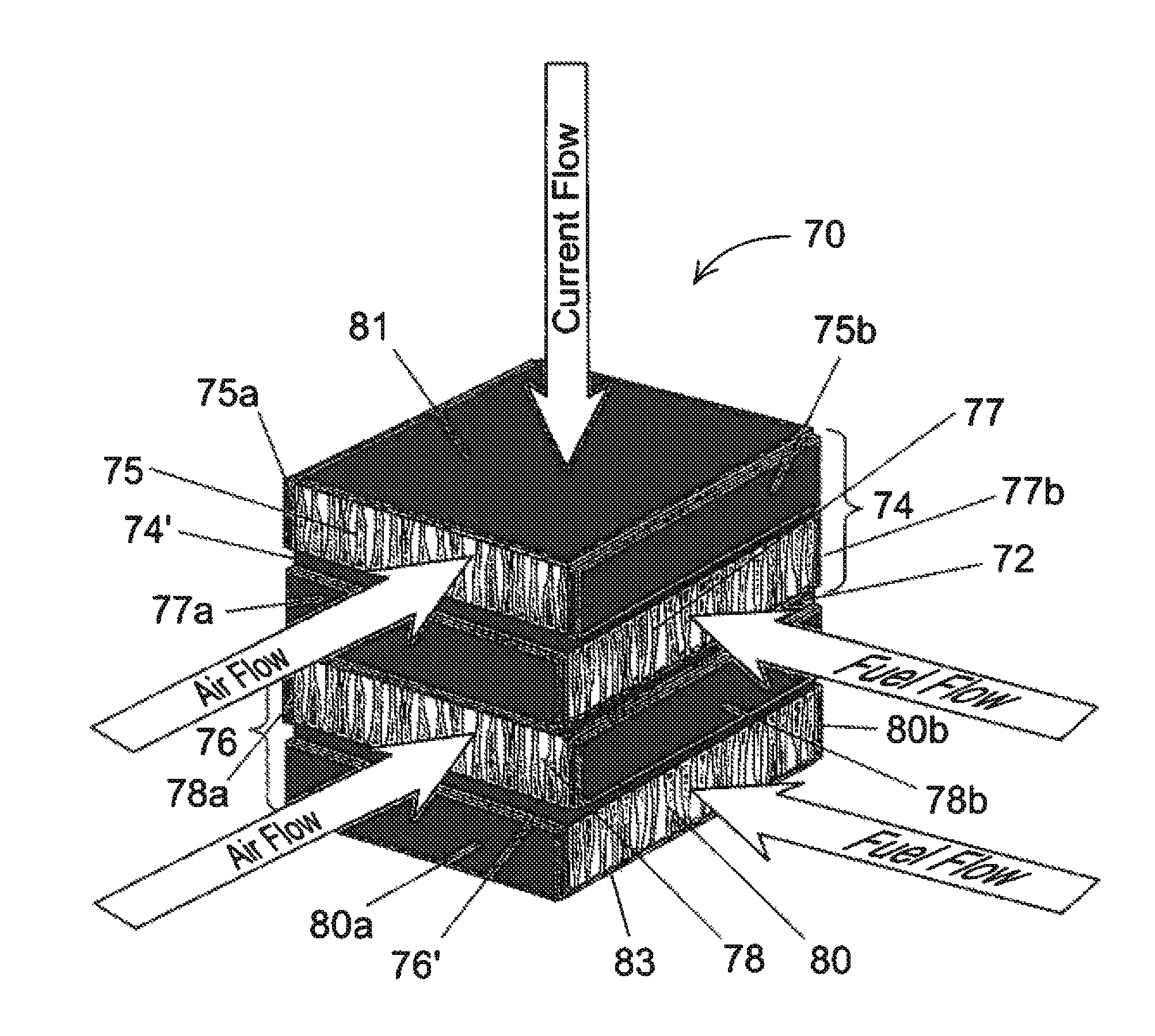 Method for making a fuel cell