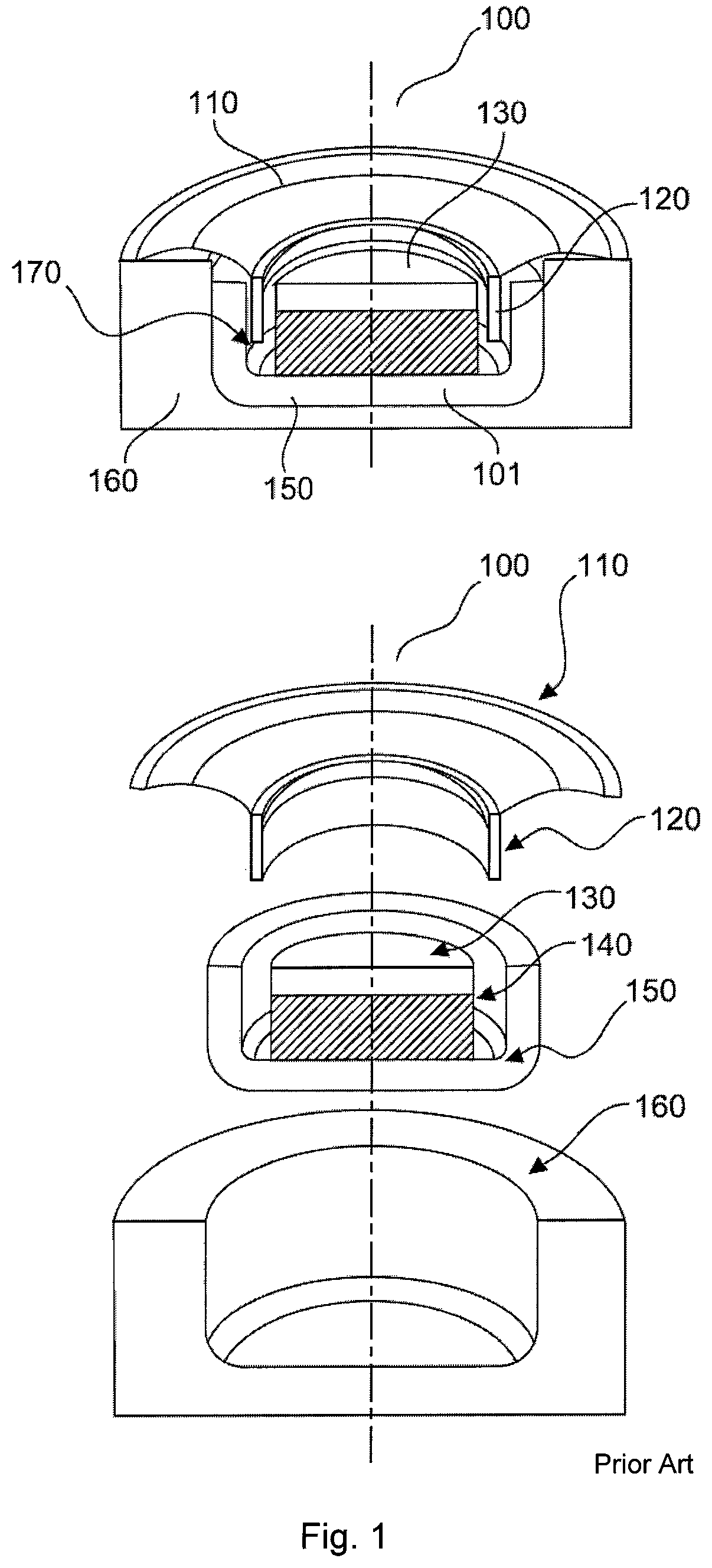 Electrodynamic transducer and method for manufacturing an electrodynamic transducer