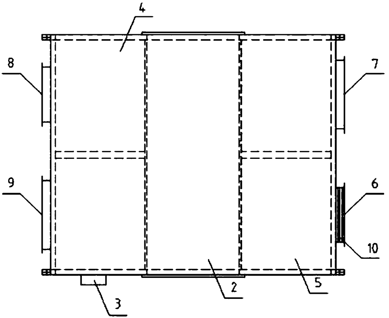 Winter solar greenhouse dehumidification device and method for dehumidifying greenhouse by using same