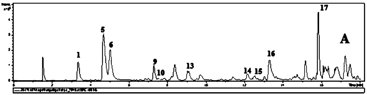 Method for detecting in-vivo direct acting component in periploca forrestii schltr medicinal material