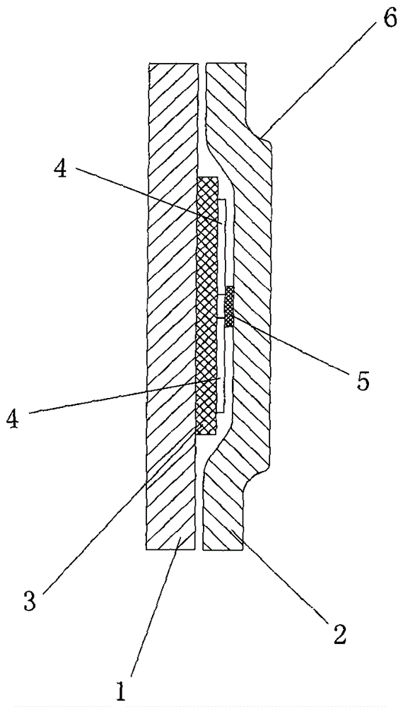 A kind of manufacturing method of punching aluminum foil rfid radio frequency antenna