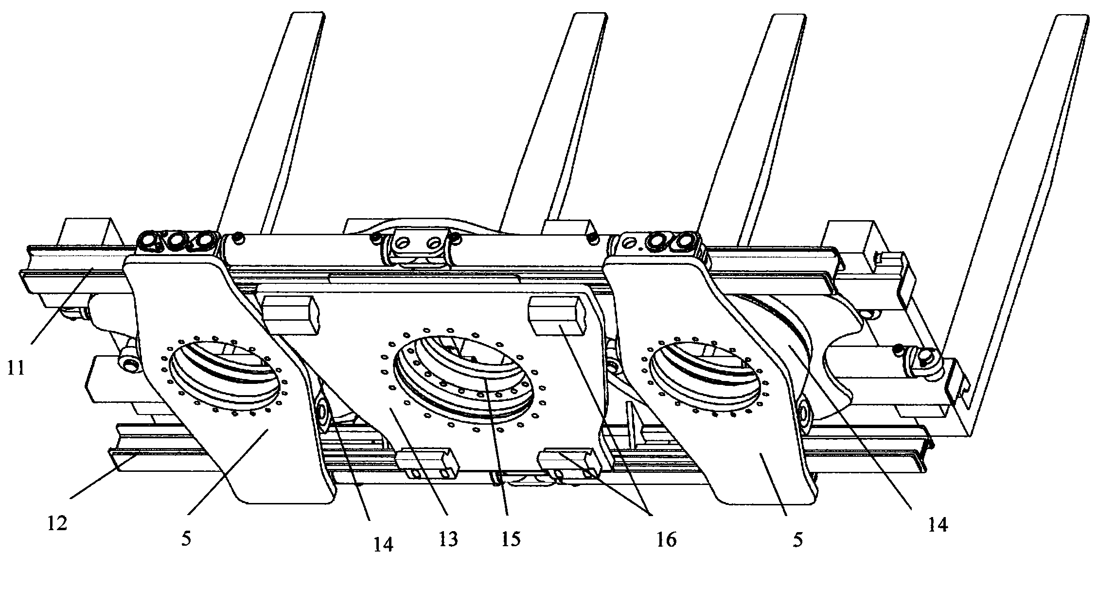 Multifunctional forklift attachment