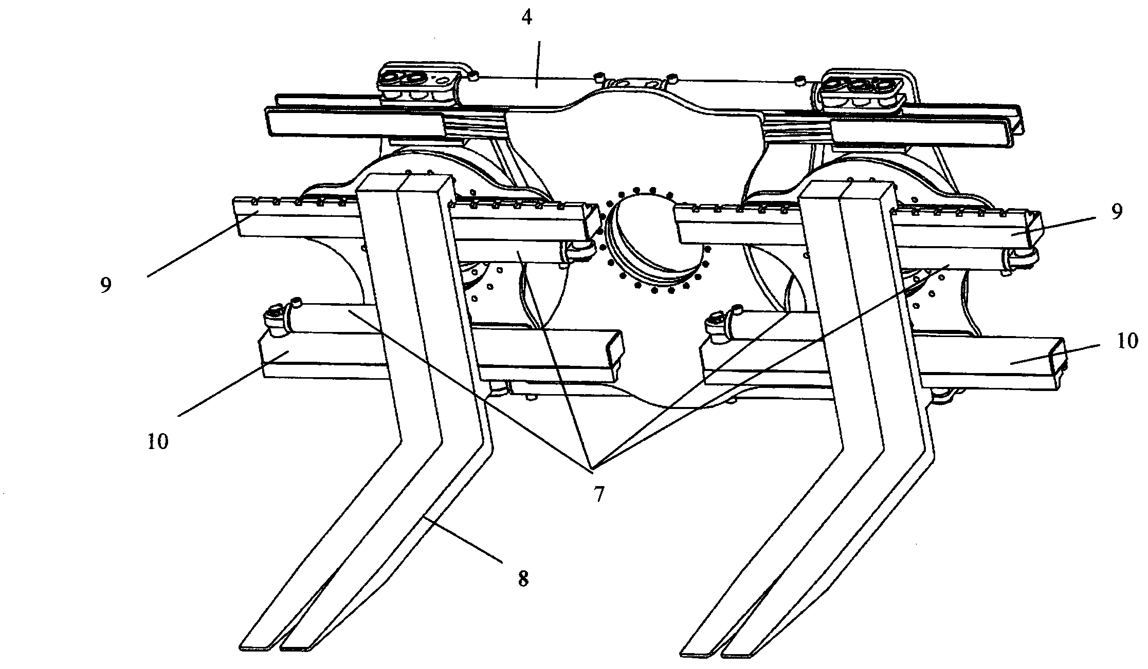 Multifunctional forklift attachment