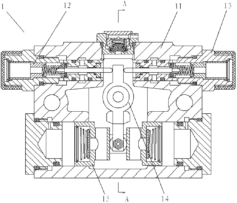 Air spring pressure control device applied to rail transit vehicle and control method for air spring pressure control device