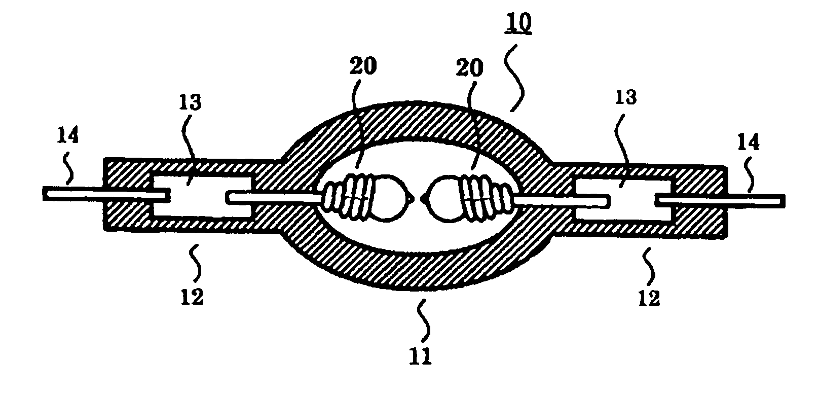 Device for operation of a high pressure discharge lamp