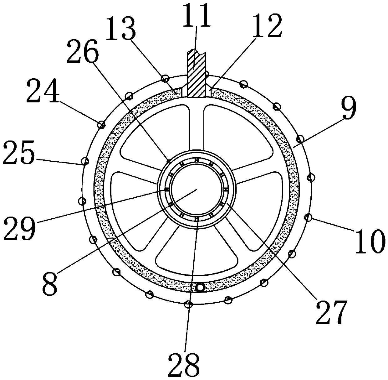 Robot control device with stop function