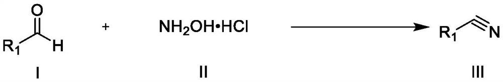 Synthesis method of nitrile compound