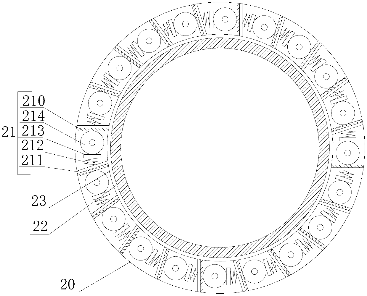 Building elevator monitoring device adopting airflow blowing heaving to prevent shielding