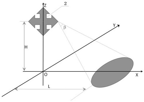 Mooring unmanned aerial vehicle following system capable of automatically avoiding obstacles